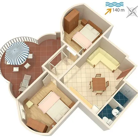 By The Sea Jezera, Murter - 5120 Apartment Jezera